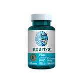NEURIVA Plus Brain Supplement for Memory and Focus Clinically Tested Nootropics for Concentration for Mental Clarity, Cognitive Enhancement Vitamins B6, B12, Phosphatidylserine 30 Capsules