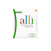 alli Diet Weight Loss Supplement Pills, Orlistat 60mg Capsules, 170 Count