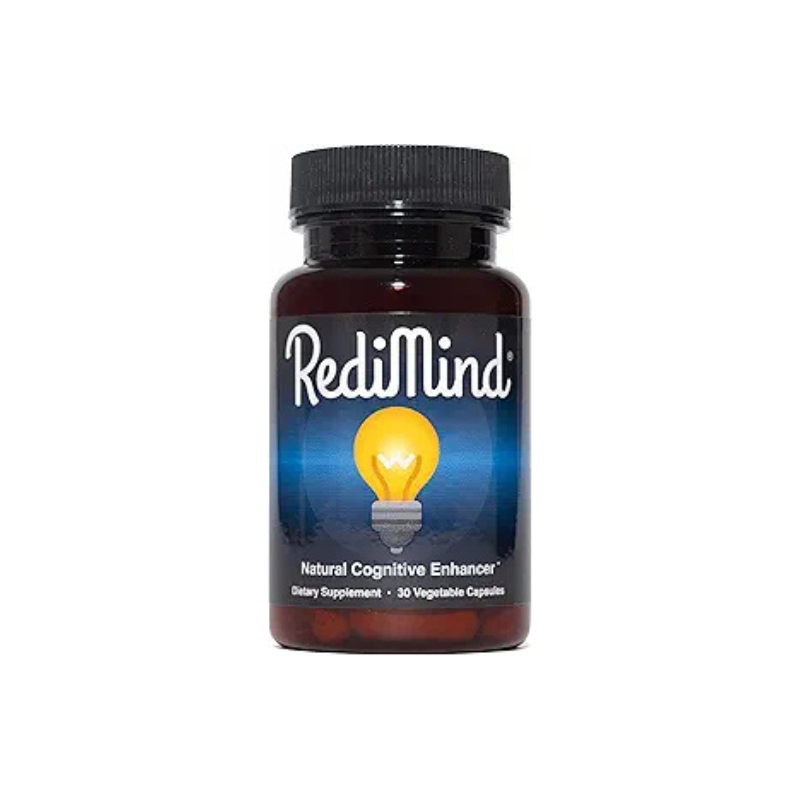 RediMind - Natural Cognitive Enhancement Supplement - Non-GMO, Vegan, Gluten-Free
