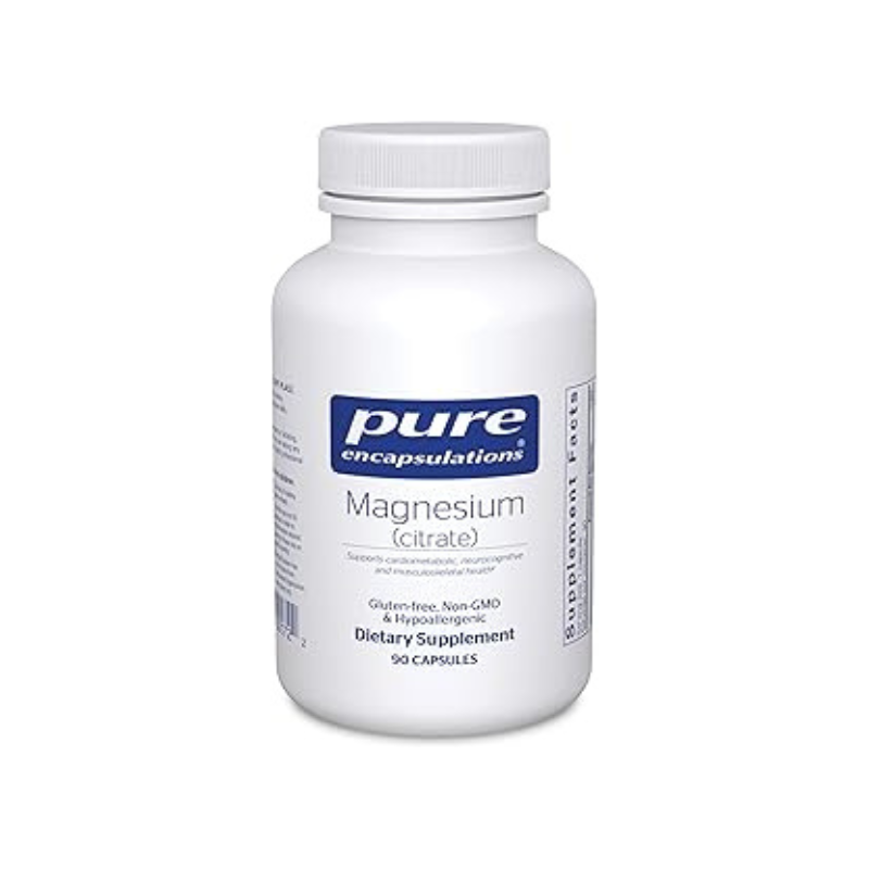 Pure Encapsulations Magnesium (Glycinate) - Supplement to Support Stress Relief, Sleep, Heart Health 90 count