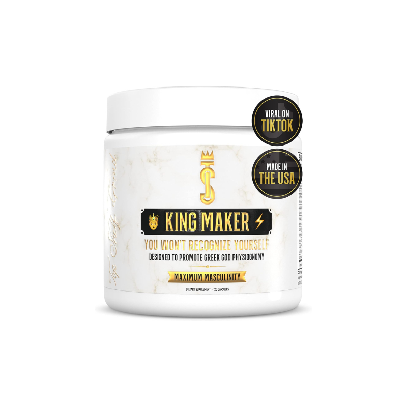 King Maker 13-in-1 Power Packed ingredients made specifically for men. A powerful formula to help you increase stamina, build lean muscle, and quick recovery 120 count