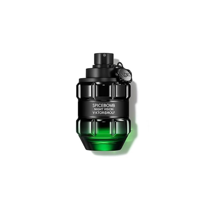 Viktor&Rolf - Spicebomb Nightvision Eau de Toilette - Warm, Spicy & Fresh - Cologne for Men - with Notes of Bergamot Citrus, Black Spices & Rosemary