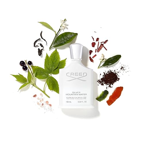 Creed Silver Mountain Water – Men's Luxury Cologne – Citrus, Fruity & Woody Fragrance 3.3oz