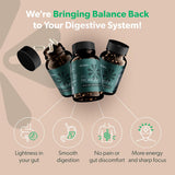 BIOMA Probiotics - Digestive Health Probiotic - Gut Support for Men & Women with Xylooligosaccharides, Tributyrin & Bifidobacterium 60 capsules