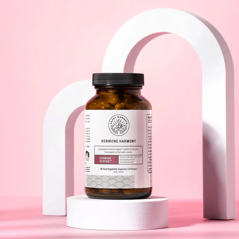 Happy Mammoth Meno Daily Menopause Vitamins & Supplements for Women 72 Caps