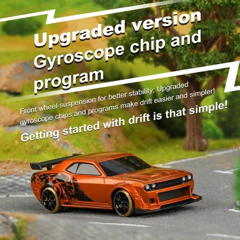 Turbo Racing 1:76 C65 Racing Drift RC Car Limited Edition with Gyro Radio Full Scale RC Toy RTR Kit for Kidsbirthday gift