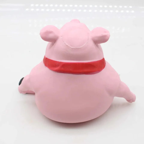 Cute Pink Pig Pinching Toys Soft Stretching Toys Piggy Pop Rebound Distortion Fear Lighting Toys For Kids Adult Birthday Gift