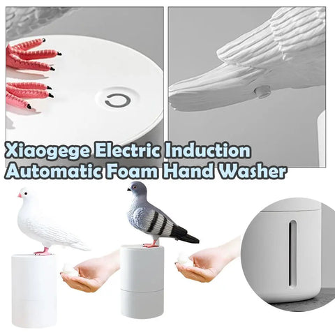 Cute Pigeon Fully Automatic Induction Foam Hand Washer Household Intelligent Infrared Induction Battery-powered Delicate Foam