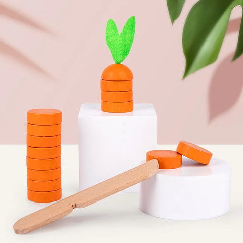 Funny Children Educational Toys Simulation Carrot Vegetables Cognition Balancing Parent Child Interaction Gift For Boys Girls