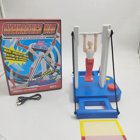 Kids Intelligence Toys Novelty Fantastic Gymnastics Machine Toy Horizontal Bar Board Game For Children Hand Eye Coordination