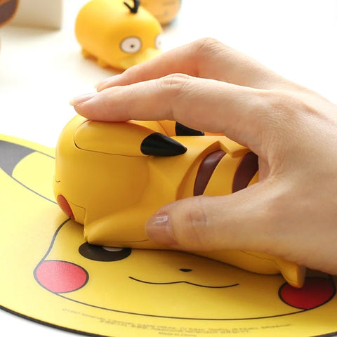 Pokemon Pikachu Hobbies Computer Peripherals Kawaii Bluetooth Wireless Mouse Festival Gifts For Children Fashion Action Figures