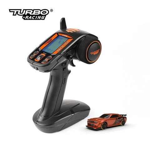 Turbo Racing 1:76 C65 Racing Drift RC Car Limited Edition with Gyro Radio Full Scale RC Toy RTR Kit for Kidsbirthday gift