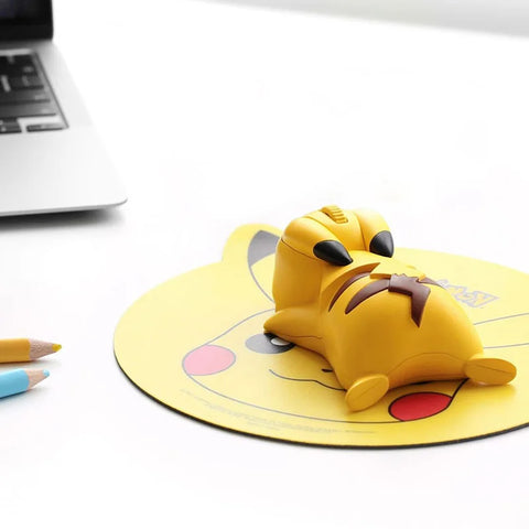 Pokemon Pikachu Hobbies Computer Peripherals Kawaii Bluetooth Wireless Mouse Festival Gifts For Children Fashion Action Figures