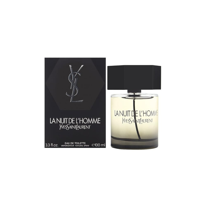 Yves Saint Laurent La Nuit De L'Homme by Yves Saint Laurent for Men - 3.3 oz EDT Spray