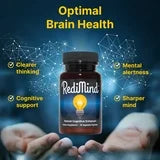 RediMind - Natural Cognitive Enhancement Supplement - Non-GMO, Vegan, Gluten-Free